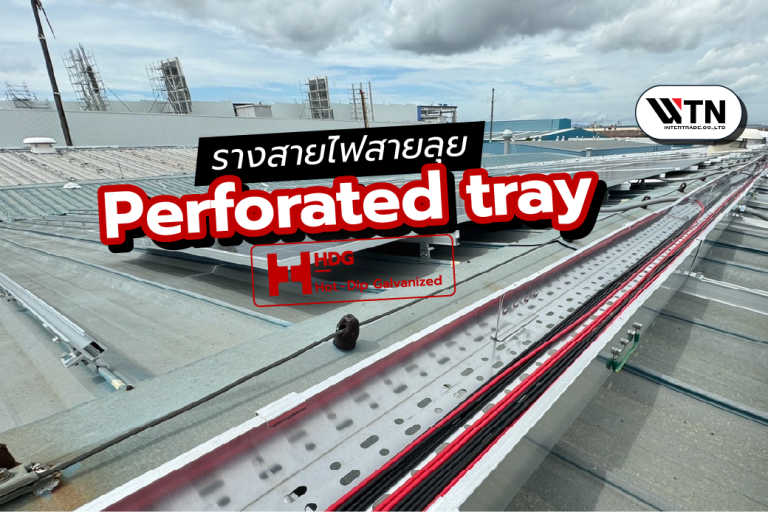 เจาะลึก Perforated Tray HDG: รางสายไฟสายลุย สำหรับงานระบบที่ต้องการความทนทานขั้นสุด